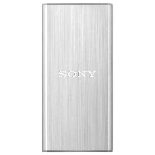 Sony ekstern SSD 256 GB SL-BG2S (sølv)