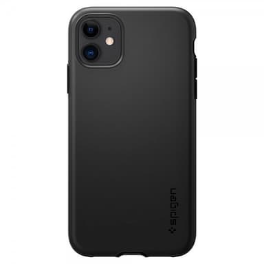 Spigen iPhone 11 Deksel Thin Fit Pro Svart