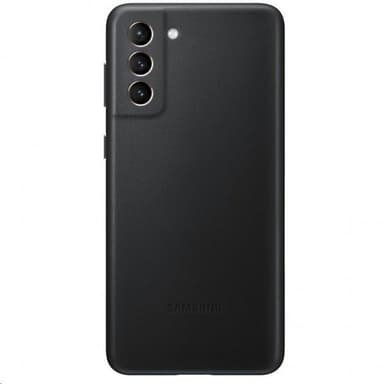 Samsung Original Galaxy S21 Plus Deksel Leather Cover Svart