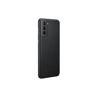 Samsung Original Galaxy S21 Plus Deksel Leather Cover Svart