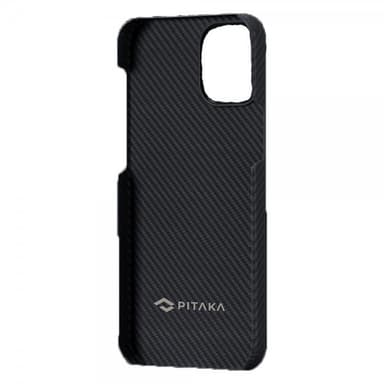 Pitaka iPhone 12 Deksel Active Strap Svart/Grå Twill