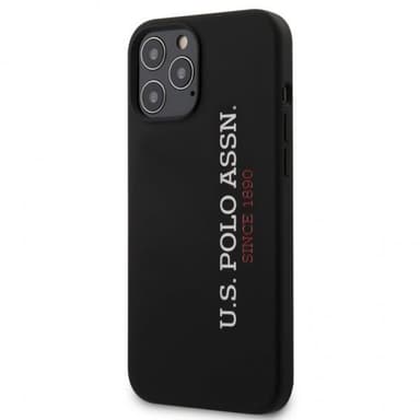 U.S. Polo iPhone 12 Pro Max Deksel med Logo Svart