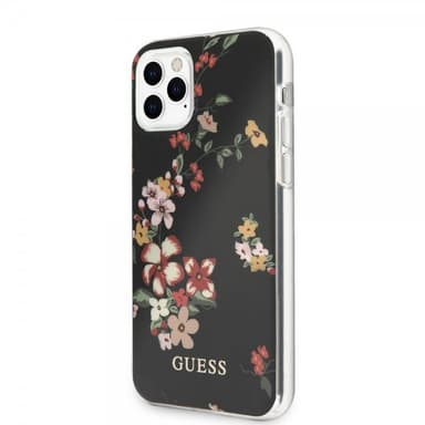Guess iPhone 11 Pro Max Deksel Flower Edition N.4 Svart