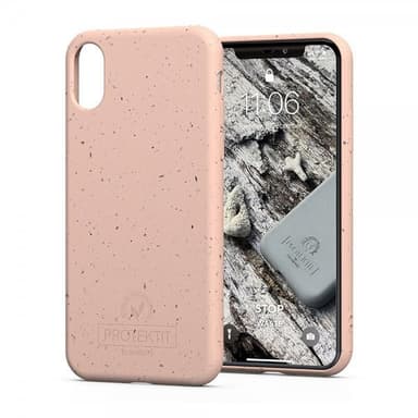 PROTEKTIT iPhone X/Xs Deksel Bio Cover Salmon Pink