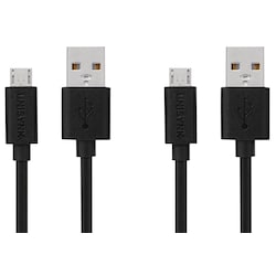 Unisynk Mikro USB 2.0 kabel ( 2 pakning)