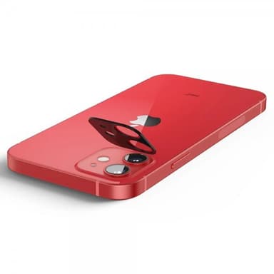 Spigen iPhone 12 Linsebeskyttelse Glas.tR Optik 2-pakning Product Red