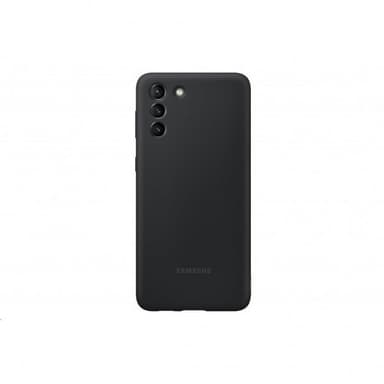 Samsung Original Galaxy S21 Plus Deksel Silicone Cover Svart