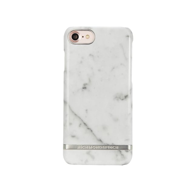 Richmond & Finch iPhone 7 mobildeksel (hvit marmor)