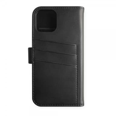 Key iPhone 12 Pro Max Etui Magnet Wallet Unstad Löstagbart Deksel Svart