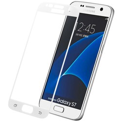 Sandstrøm Full Fit Glass Samsung Galaxy S7 (Hvit)