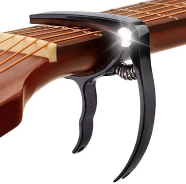 Universal gitar capo - svart