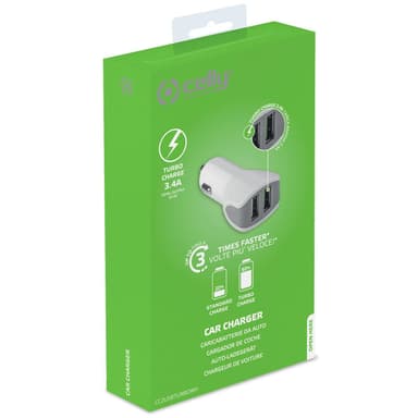 Billader 2xUSB Maks 3.4A
