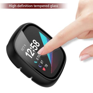 Skjermbeskytter / skall Fitbit Versa 3 Rose gull