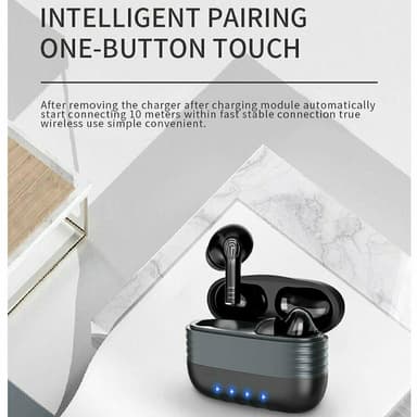 Bluetooth-hodetelefoner M30 TWS Svart