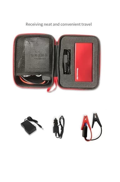 Starthjelpsystem Jump Starter 9000 mAh med nødlader