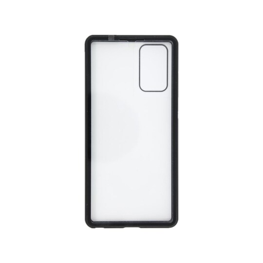 Mobildeksel Samsung Galaxy Note 20 Herdet glass / magnetisk svart