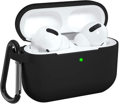 Silikonetui med stropp til AirPods Pro - Svart