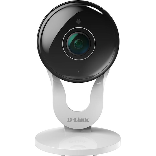 D-Link Full HD-overvåkingskamera, WiFi, toveis lyd, Alexa-støtte, hvit