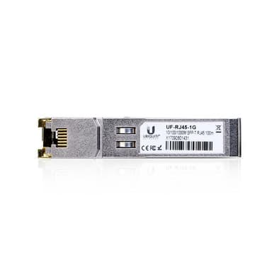 Ubiquiti SFP for RJ45, 10 Gigabit, sølv