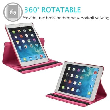 iPad Pro 12.9 "Veske Rosa / Rød