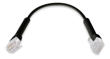 UniFi Ethernet-patchkabel Bøyelig RJ45 0.1m svart