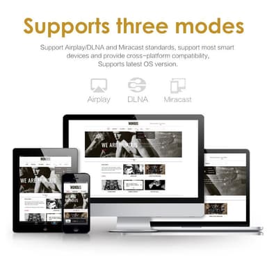 Trådløs HDMI-sender Full HD Android / Windows / iOS