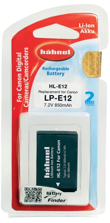 Hähnel batteri Canon HL-E12 lp-e12