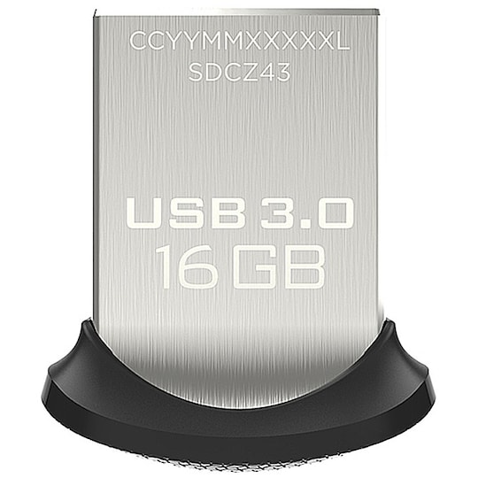 SanDisk Ultra Fit 16 GB USB 3.0 minnepenn