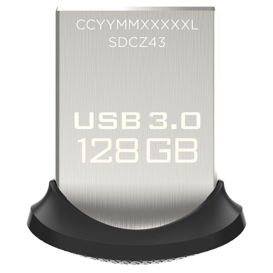 SanDisk Ultra Fit 128 GB USB 3.0 minnepenn