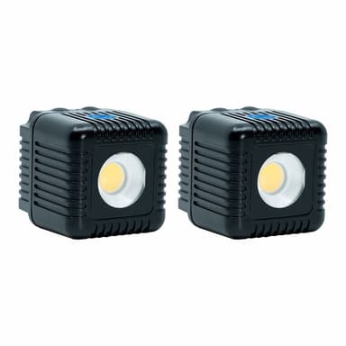 Lume Cube 2.0 Dobbel Pakke Sort