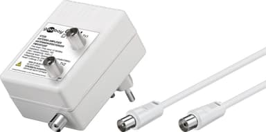 Qnect 2-veis forsterker for TV/radiosignaler