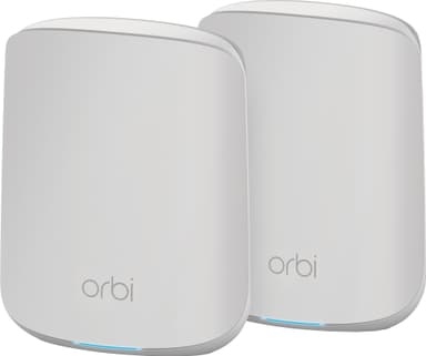 Netgear Orbi RBK352 AX1800 dual-band mesh WiFi 6 (2-pakning)