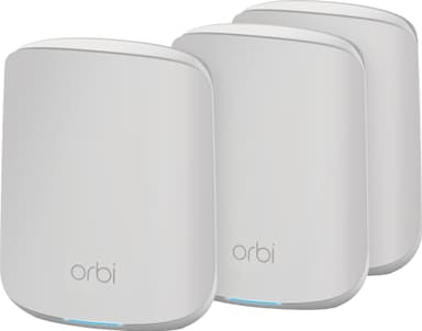 Netgear Orbi RBK353 AX1800 dual-band mesh WiFi 6 (3-pakning)