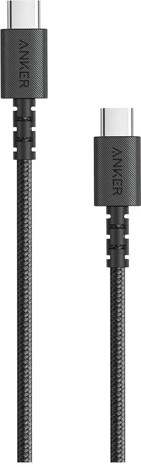 Anker PowerLine Select Plus USB-C til USB-C kabel 0,9 m (sort)