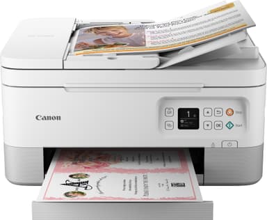 Canon Pixma TS7451 3-i-1 inkjet-fargeskriver (hvit)