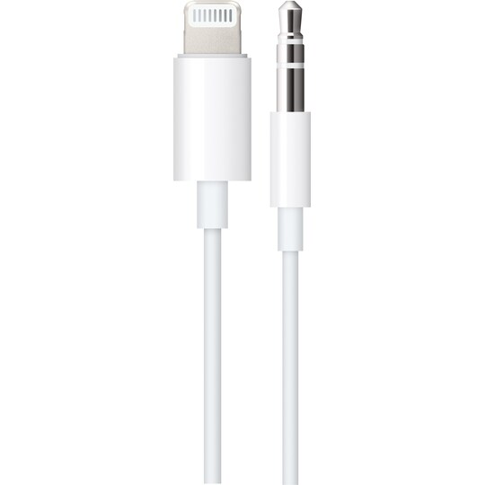 Apple Lightning til 3,5 mm lydkabel 1,2 m (hvit)