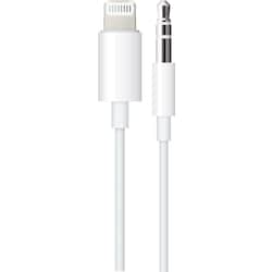 Apple Lightning til 3,5 mm lydkabel 1,2 m (hvit)