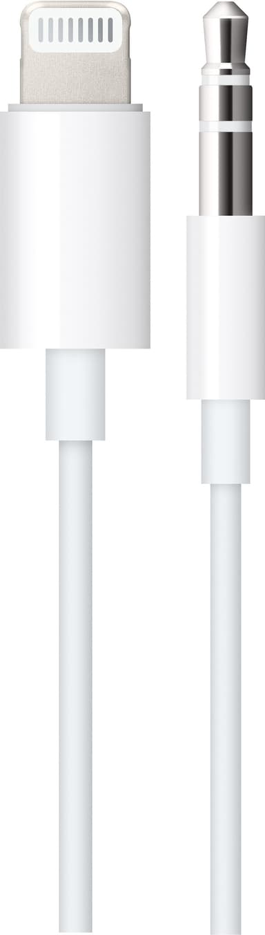 Apple Lightning til 3,5 mm lydkabel 1,2 m (hvit)