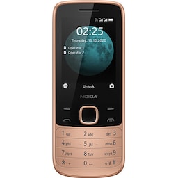 Nokia 225 4G mobiltelefon (sand)