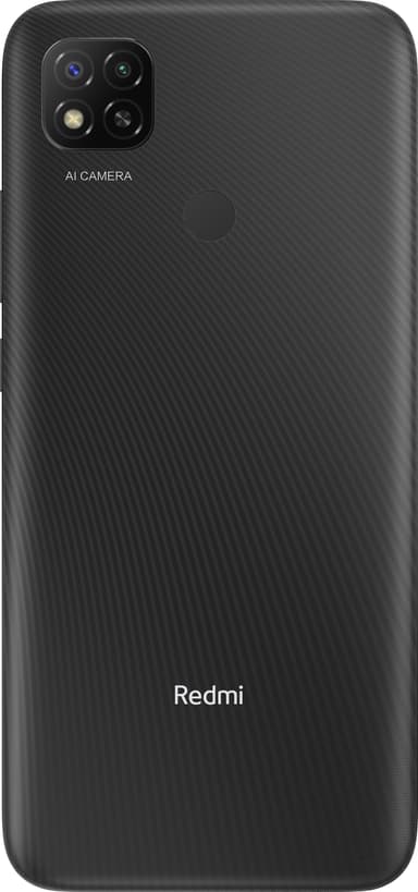 Xiaomi Redmi 9C NFC smarttelefon 3/64GB (midnight gray)