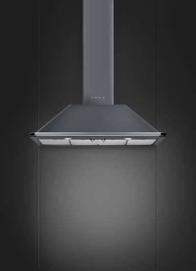 Smeg Victoria veggmontert ventilator KT110GRE (grå)