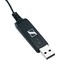 Sennheiser PC 7 USB mono headset (sort)