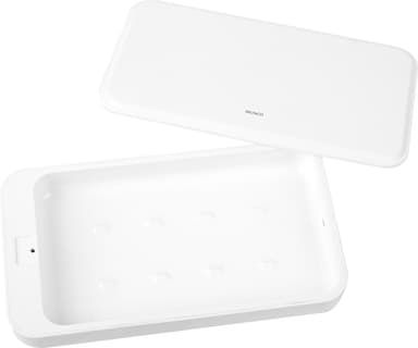 Deltaco UV desinfeksjonsapparat med LED-lys (hvit)
