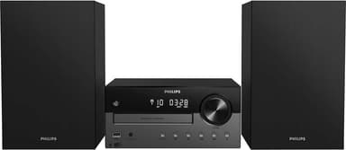 Philips mikromusikkanlegg TAM4505/12 (sort)