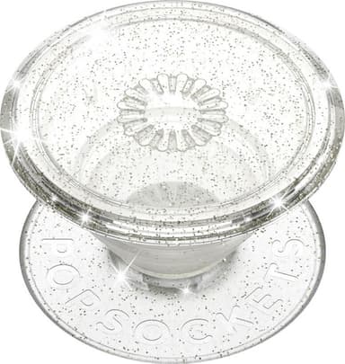 Popsockets mobilholder (clear glitter)