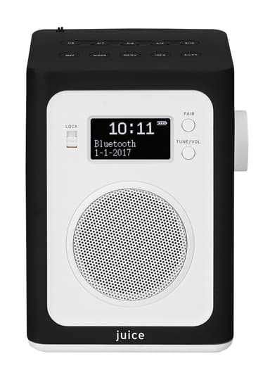 Juice bærbar radio SJUPBL14E (sort)