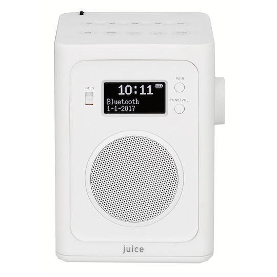 Juice bærbar radio SJUPWH14E (hvit)