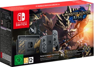 Nintendo Switch Monster Hunter Rise Edition spillkonsoll