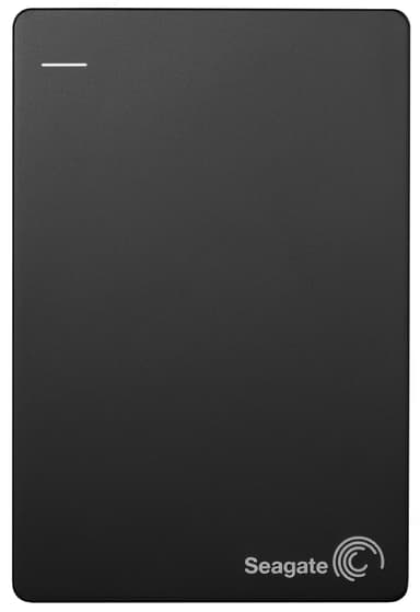 Seagate Slim Backup Plus 2 TB ekstern harddisk (sort)