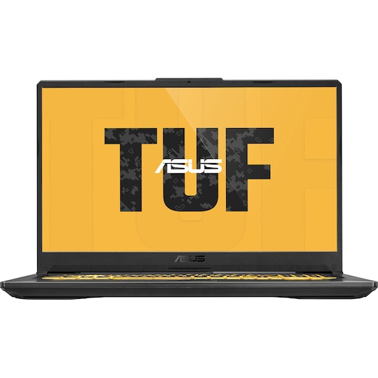 Asus TUF Gaming A17 FX706II-H7048T 17,3" bærbar gaming-PC (grå)